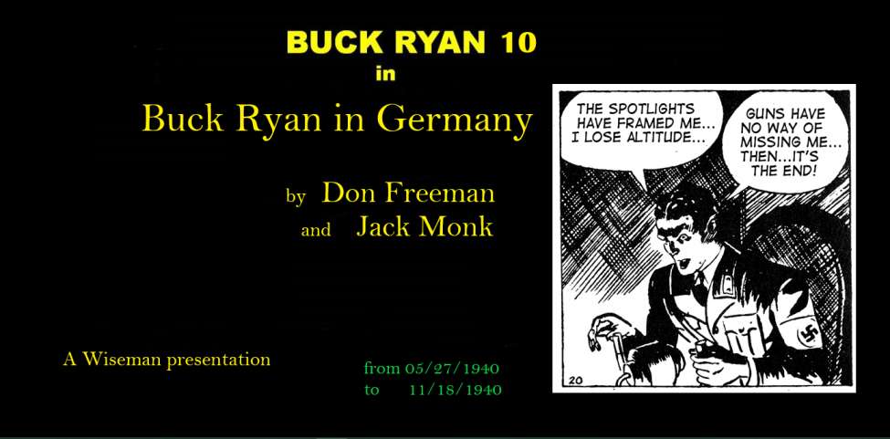 Comic Book Cover For Buck Ryan 10 - Buck Ryan in Germany