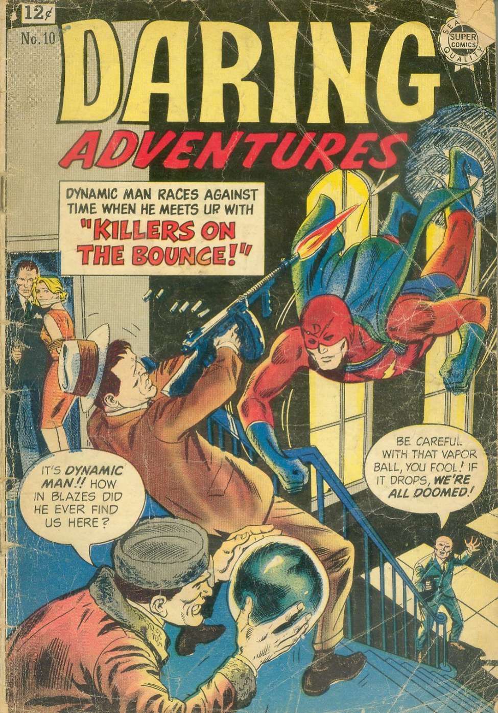Comic Book Cover For Daring Adventures 10