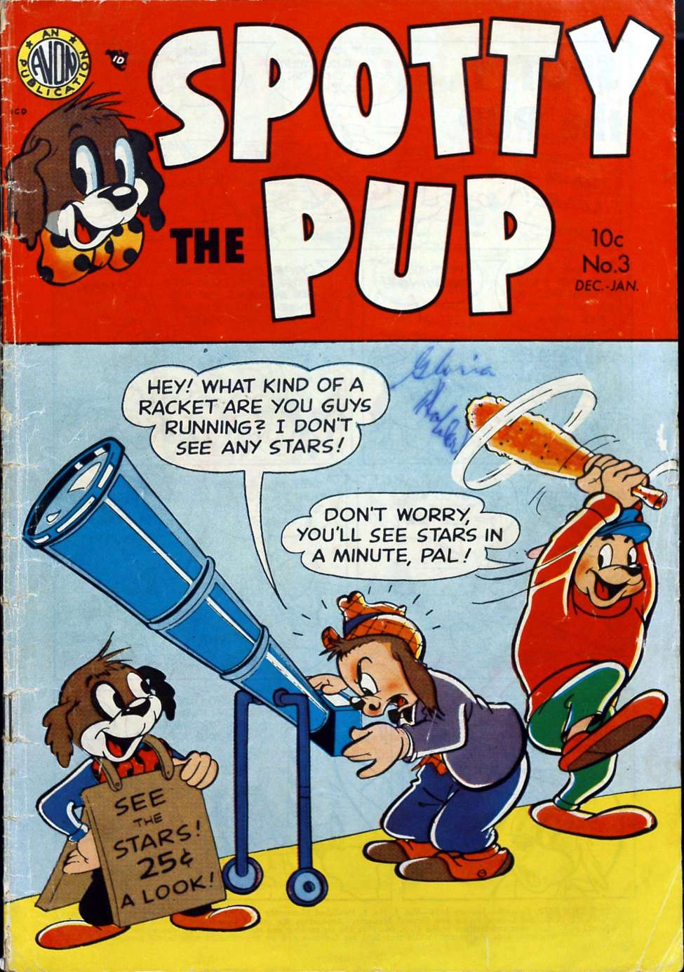 Comic Book Cover For Spotty the Pup 3