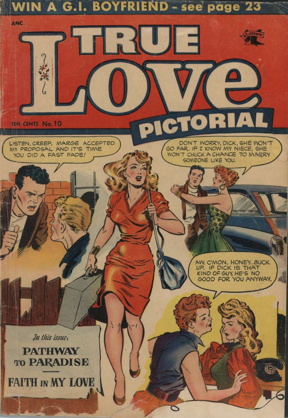 Comic Book Cover For True Love Pictorial 10