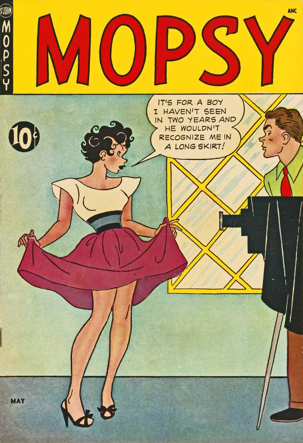 Comic Book Cover For Mopsy 10 - Version 2