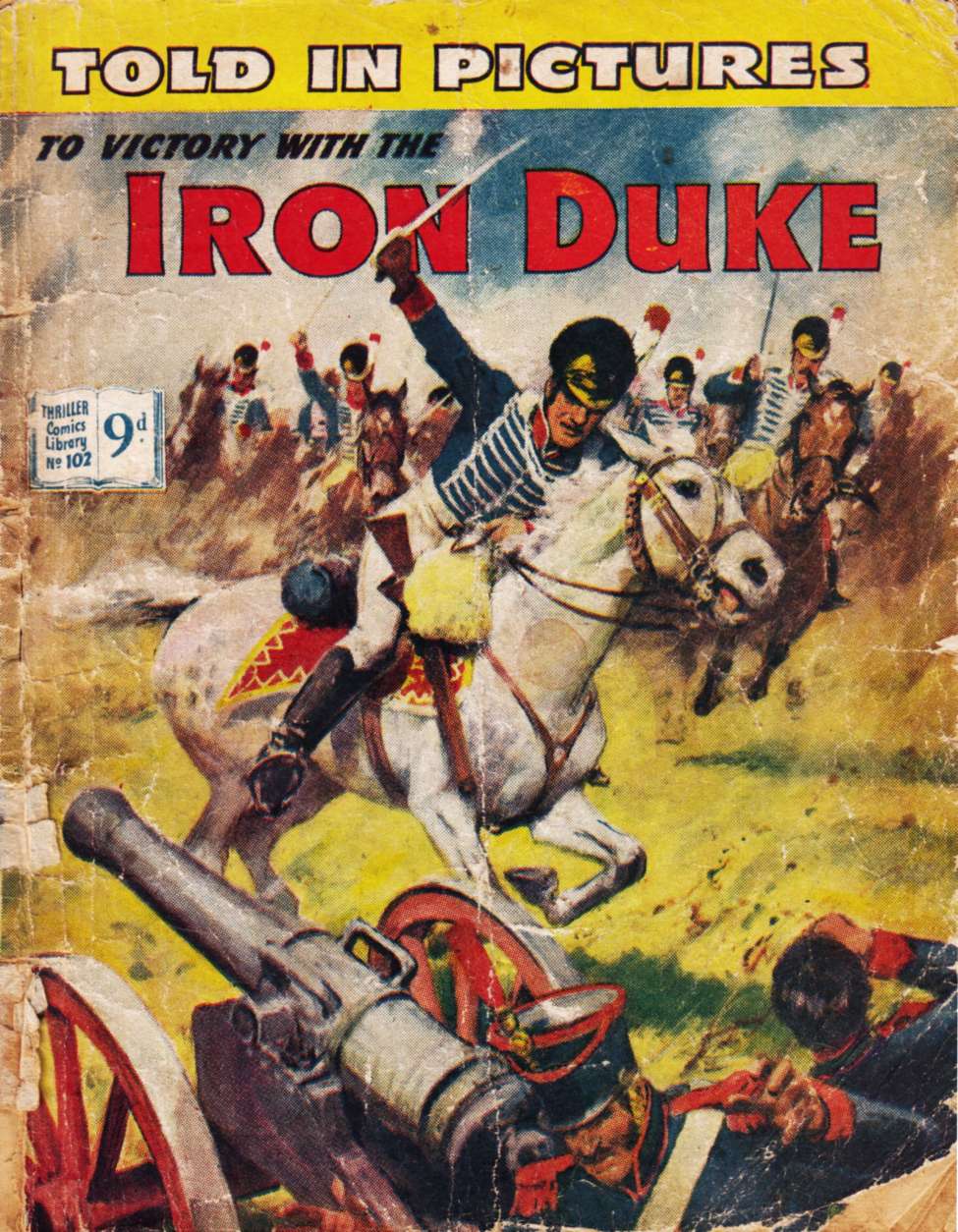 Book Cover For Thriller Comics Library 102 - Iron Duke