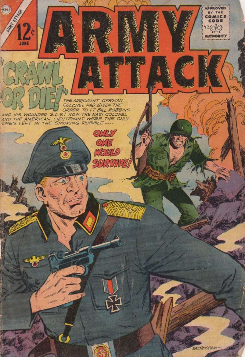 Book Cover For Army Attack 43