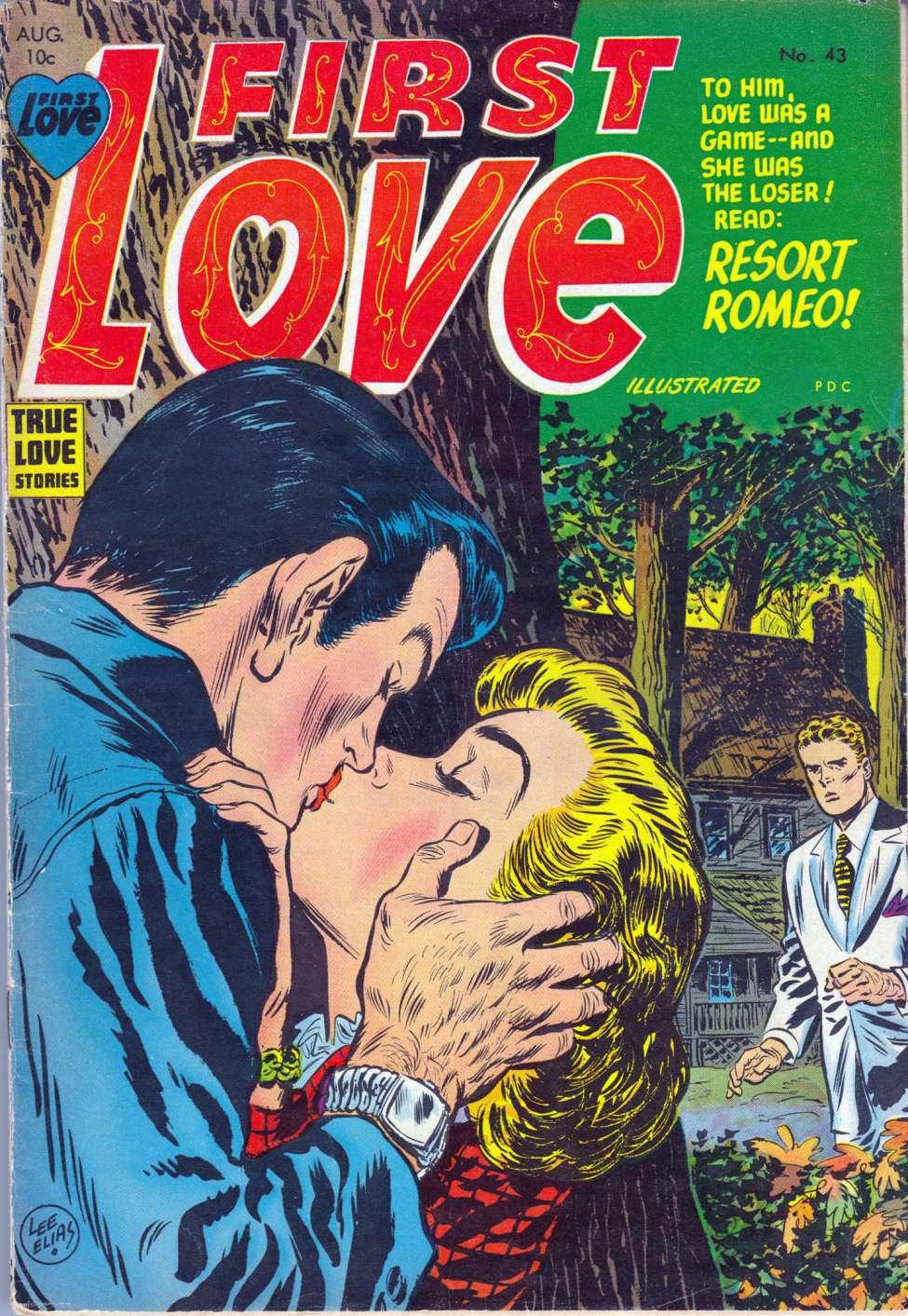 Comic Book Cover For First Love Illustrated 43