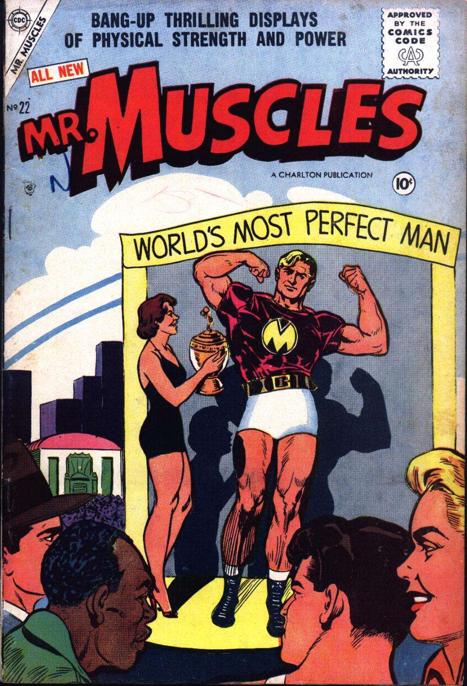 Comic Book Cover For Mister Muscles 22
