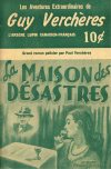 Cover For Guy Verchères v1 16 - La maison des désastres