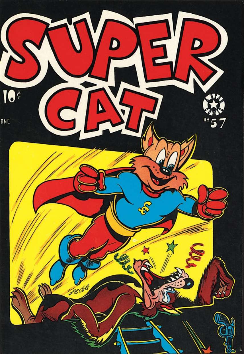 Book Cover For Super Cat 57