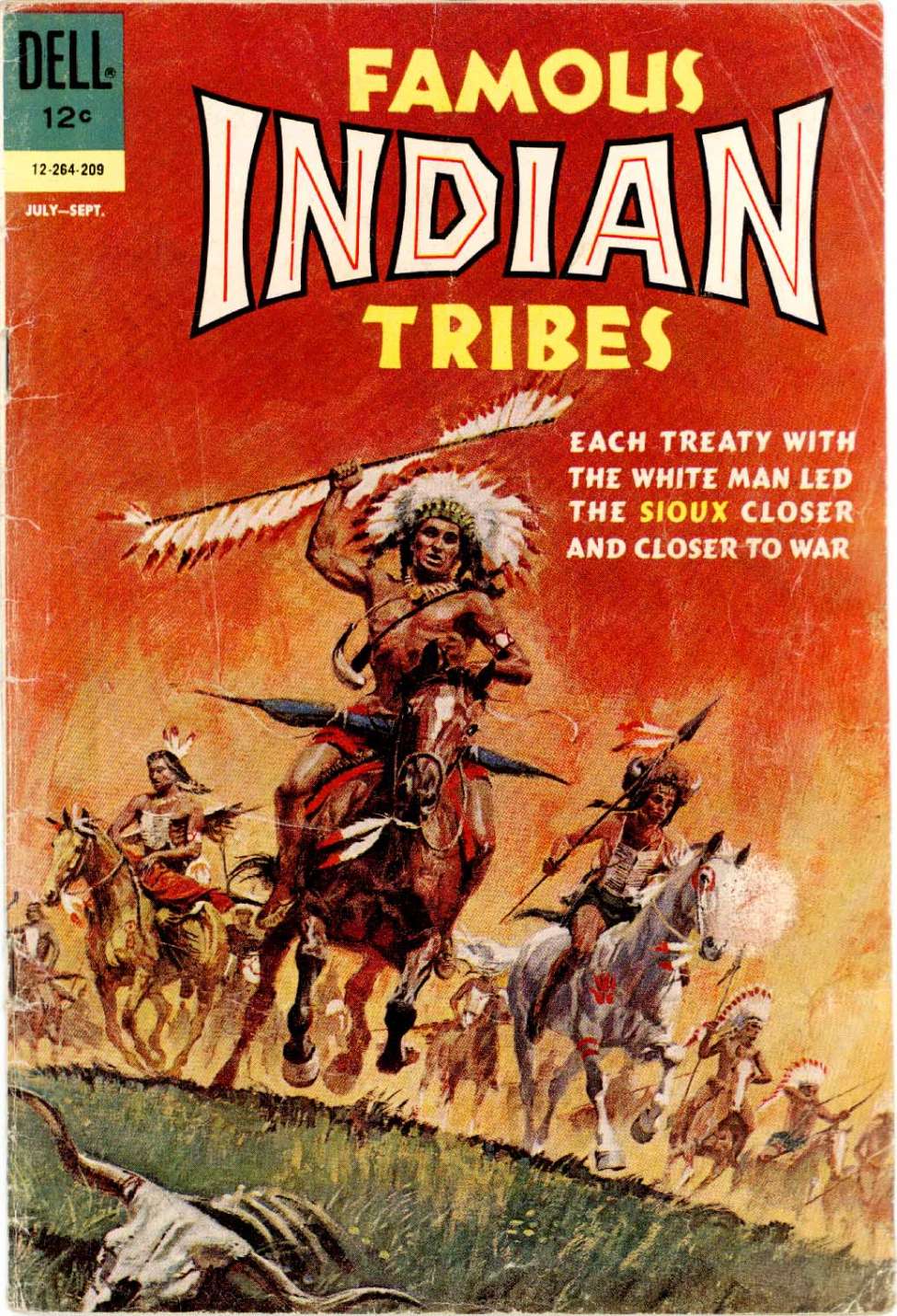 Comic Book Cover For Famous Indian Tribes