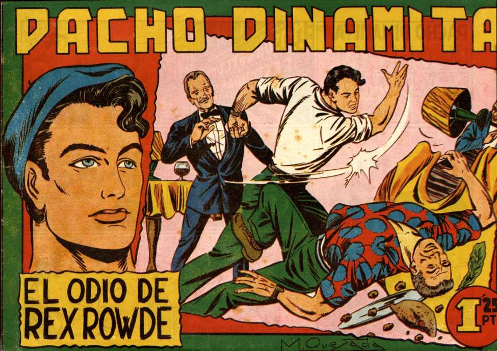 Book Cover For Pacho Dinamita 6 - El odio de Rex Rowde