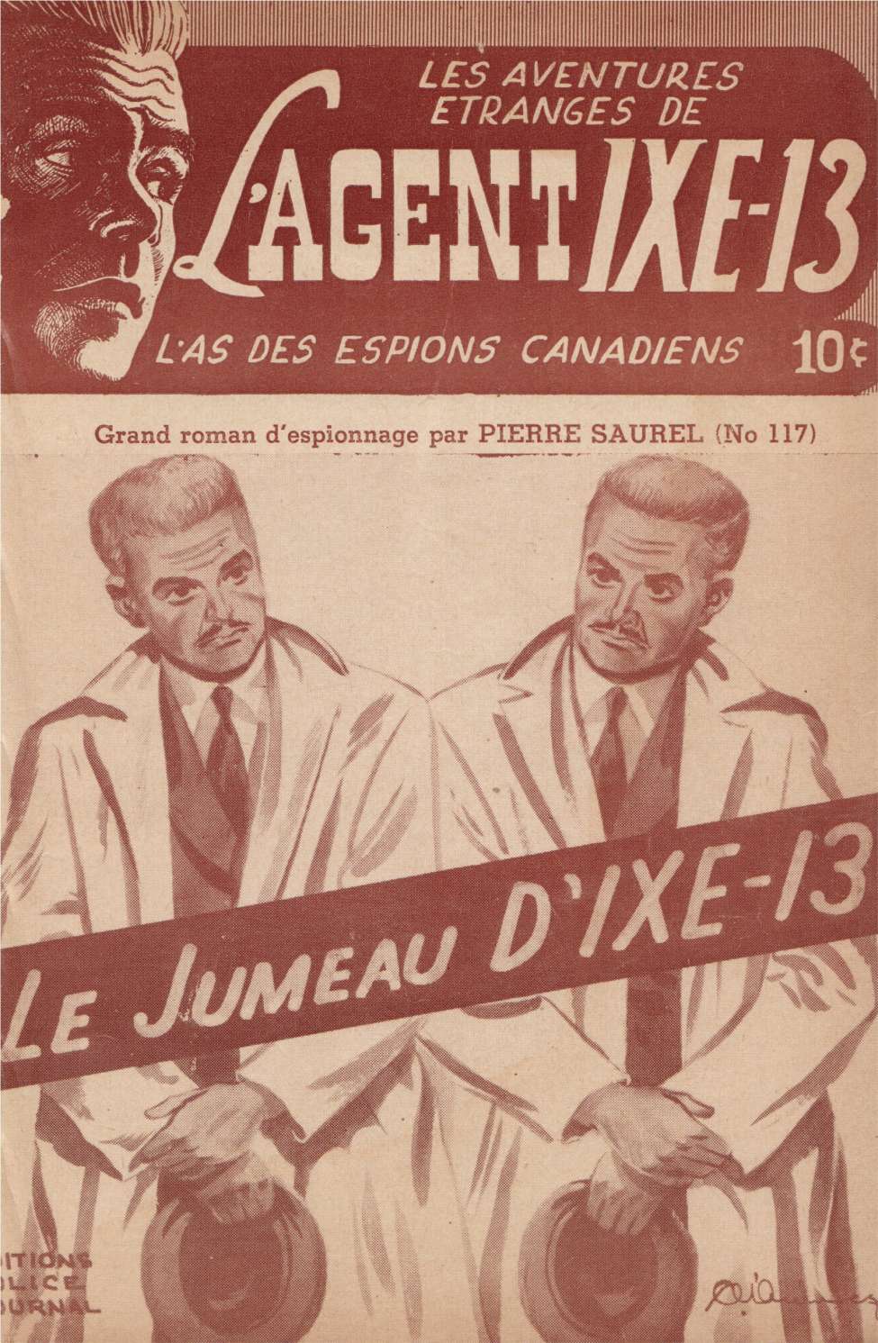 Book Cover For L'Agent IXE-13 v2 117 - Le jumeau d'IXE-13