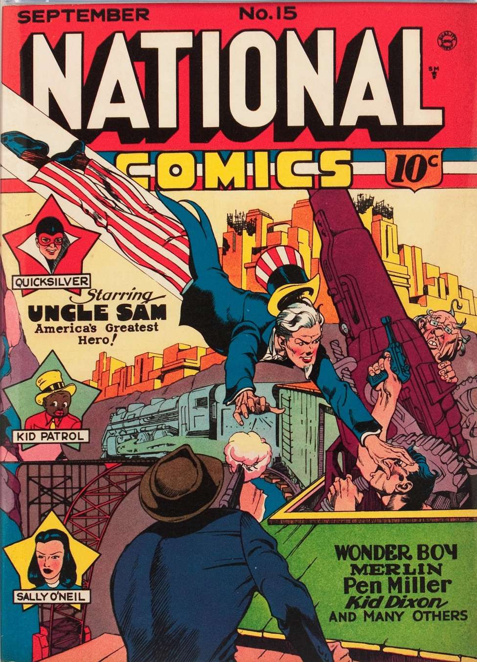 Book Cover For National Comics 15