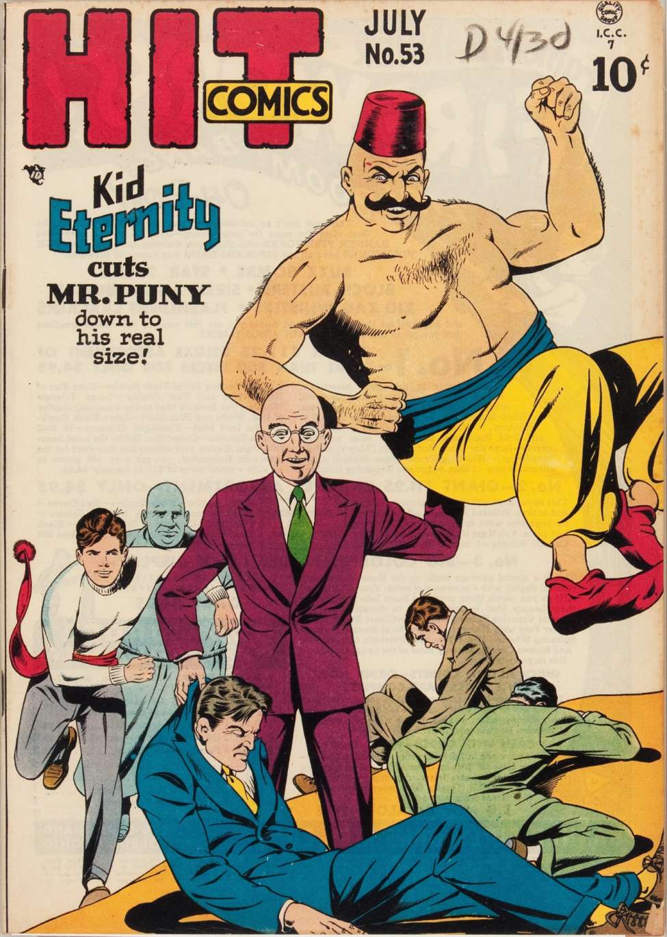 Comic Book Cover For Hit Comics 53