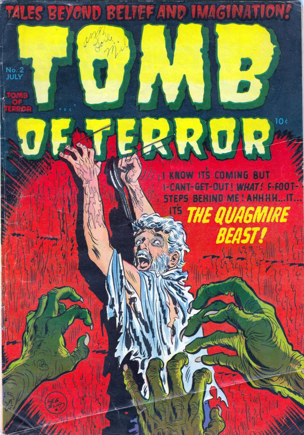Comic Book Cover For Tomb of Terror 2 - Version 1