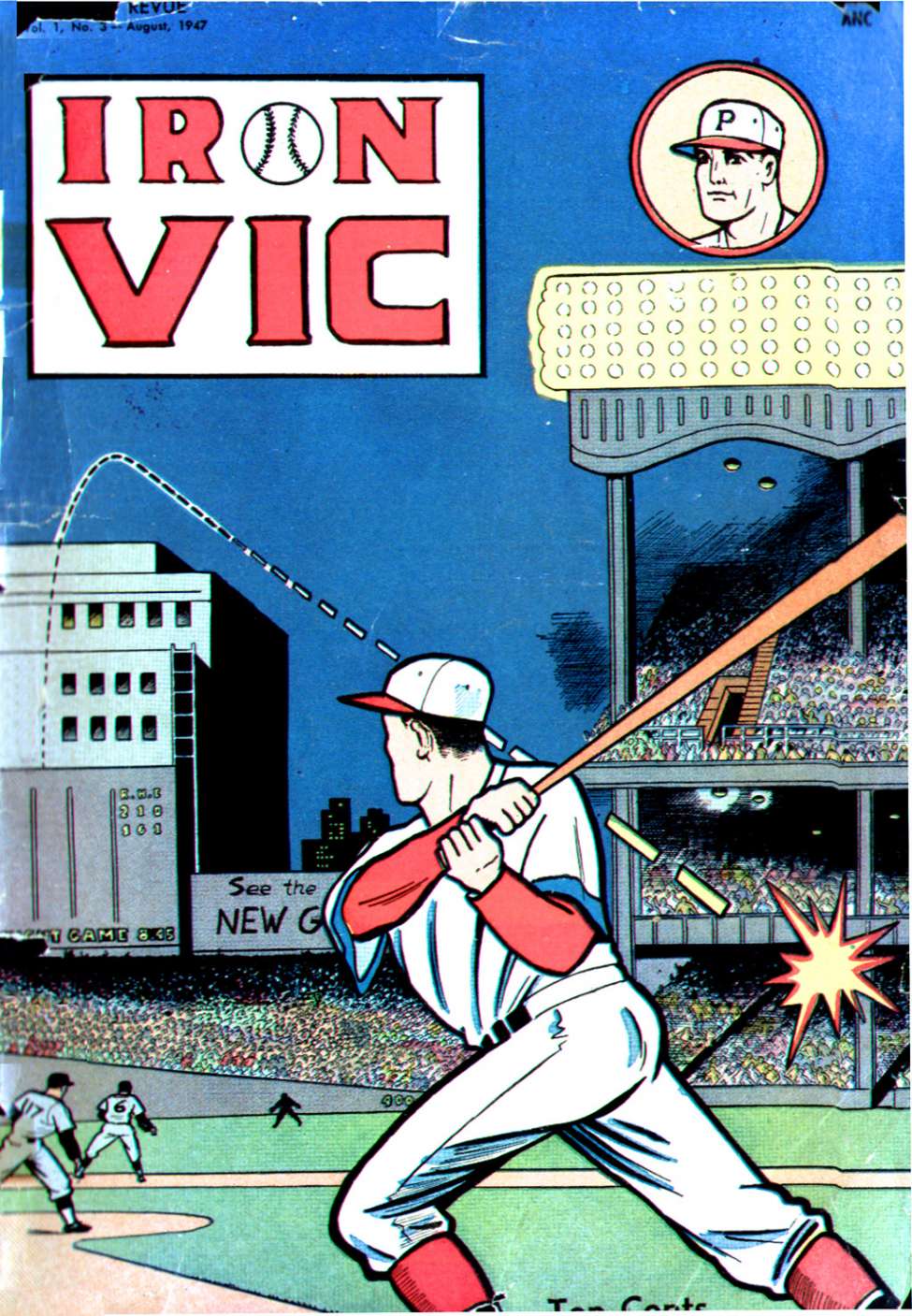 Book Cover For Comics Revue 3 - Iron Vic