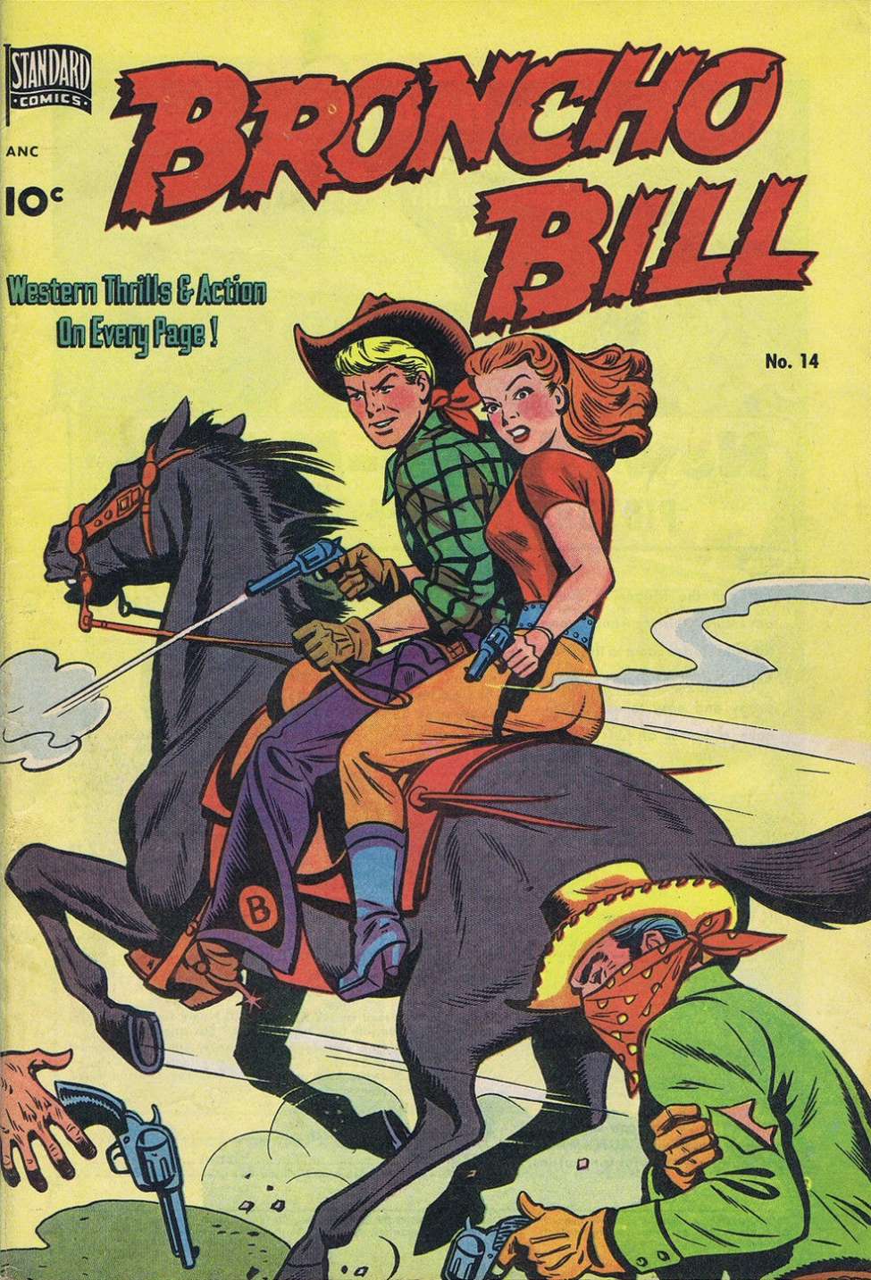 Comic Book Cover For Broncho Bill 14