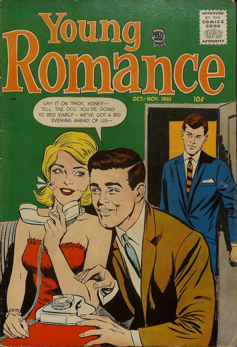 Comic Book Cover For Young Romance 114