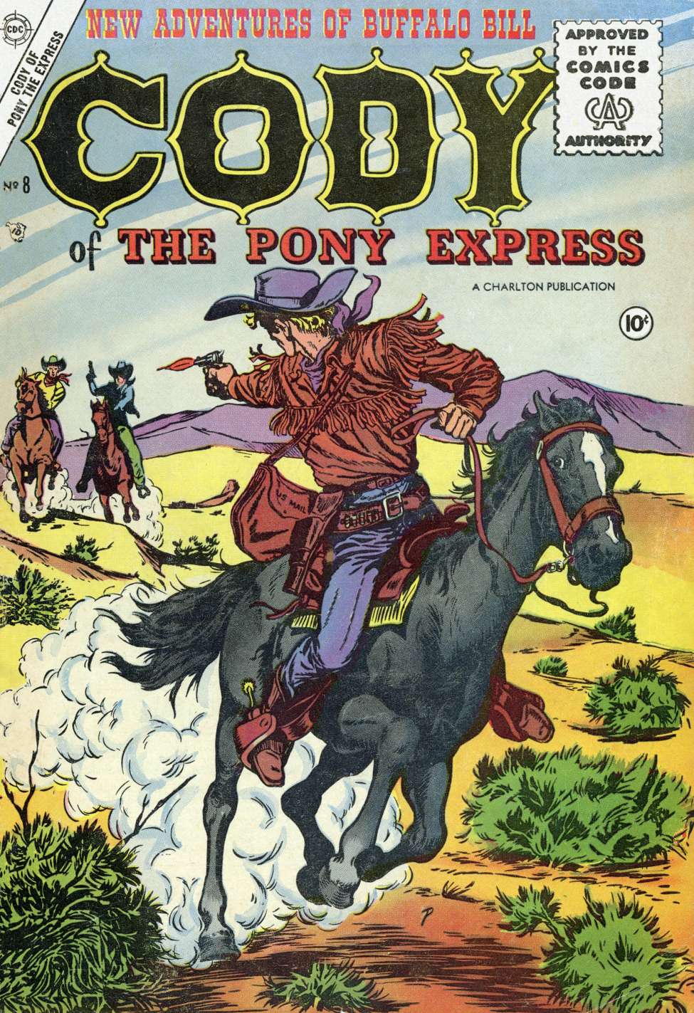 Book Cover For Cody Of The Pony Express 8