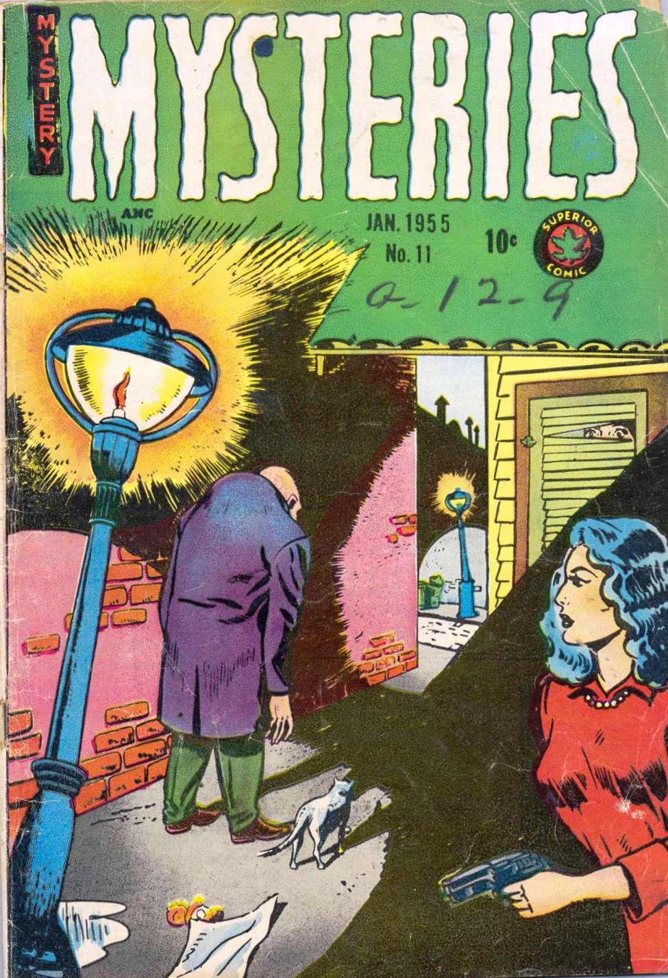 Book Cover For Mysteries Weird and Strange 11