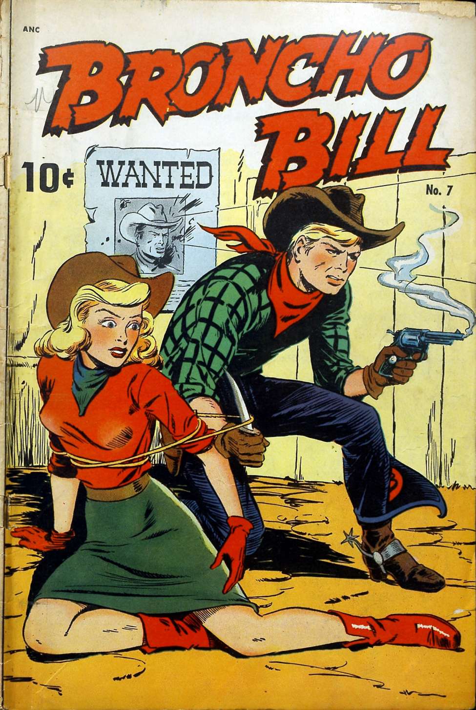 Comic Book Cover For Broncho Bill 7