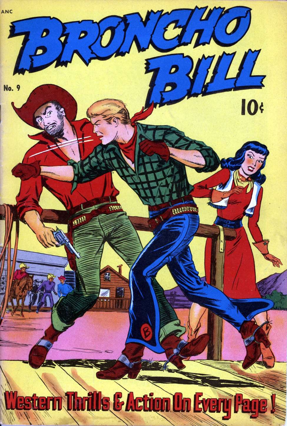 Comic Book Cover For Broncho Bill 9