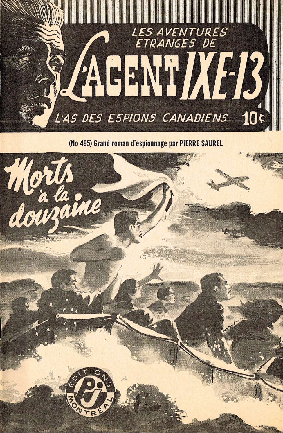 Book Cover For L'Agent IXE-13 v2 495 - Morts à la douzaine