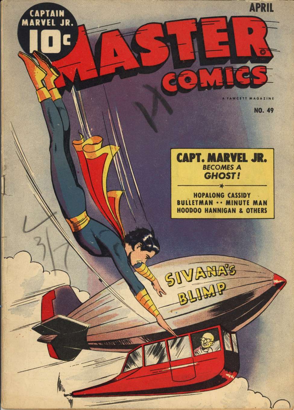 Book Cover For Master Comics 49