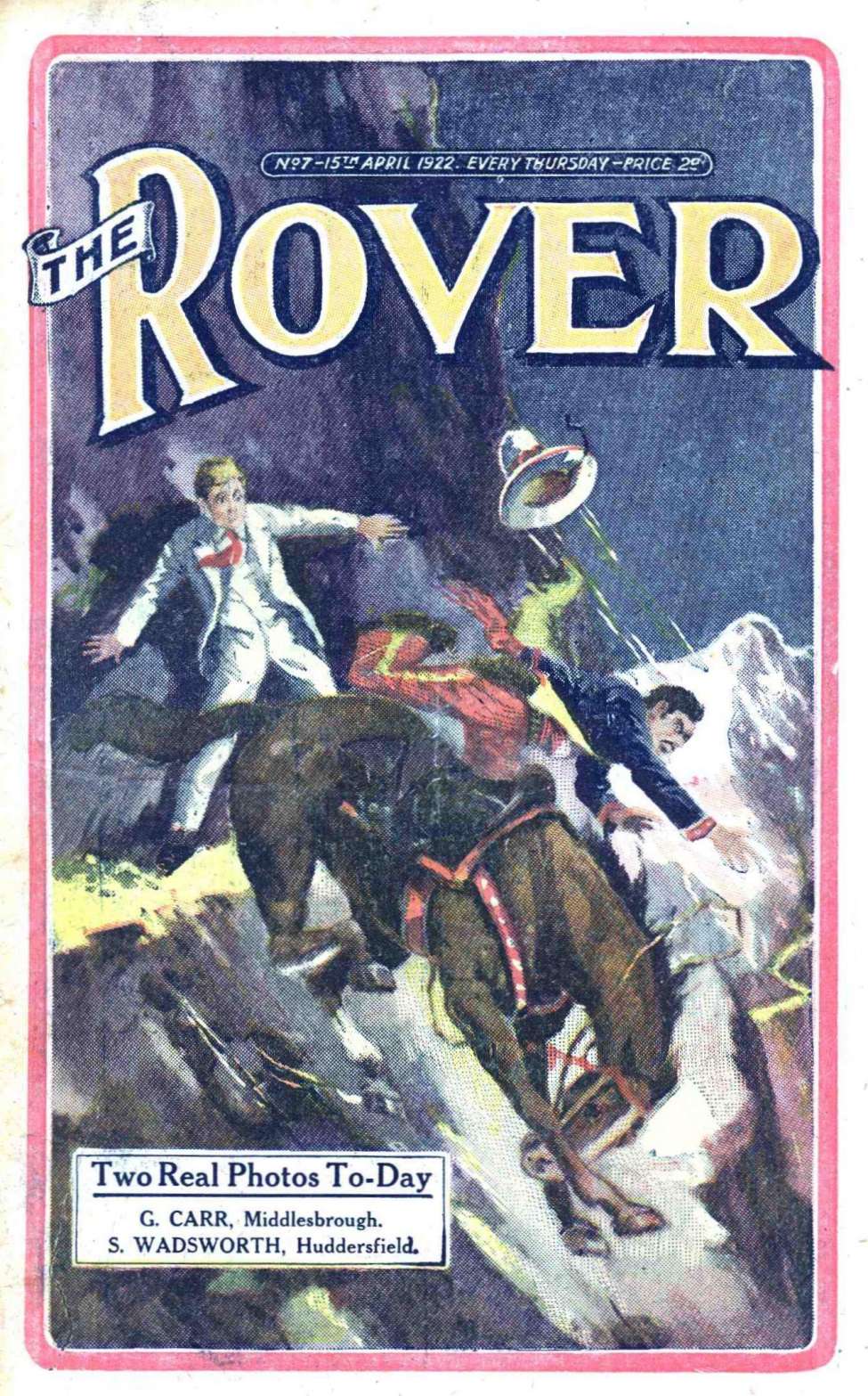 Comic Book Cover For The Rover 7