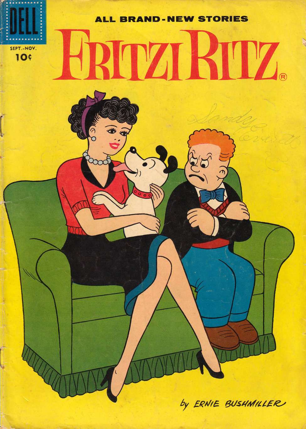 Comic Book Cover For Fritzi Ritz 59