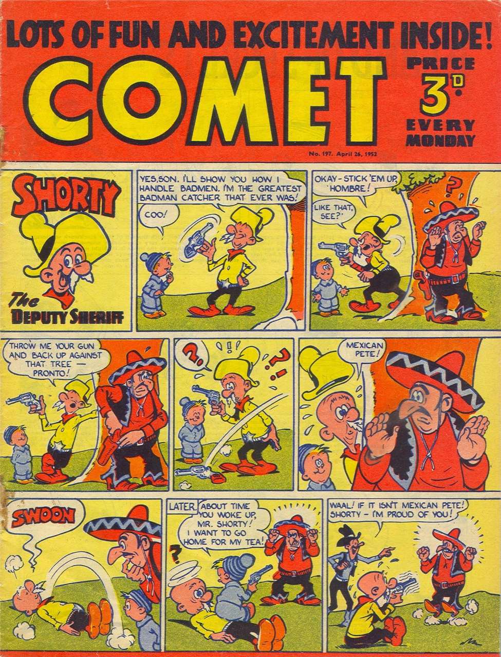 Book Cover For The Comet 197