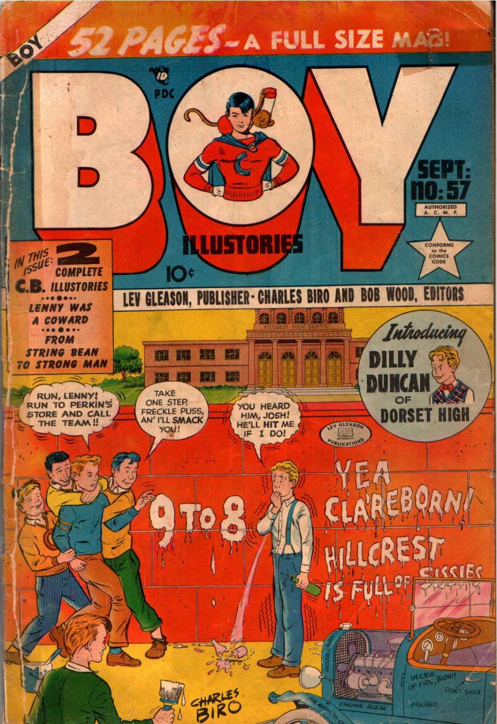 Comic Book Cover For Boy Comics 57