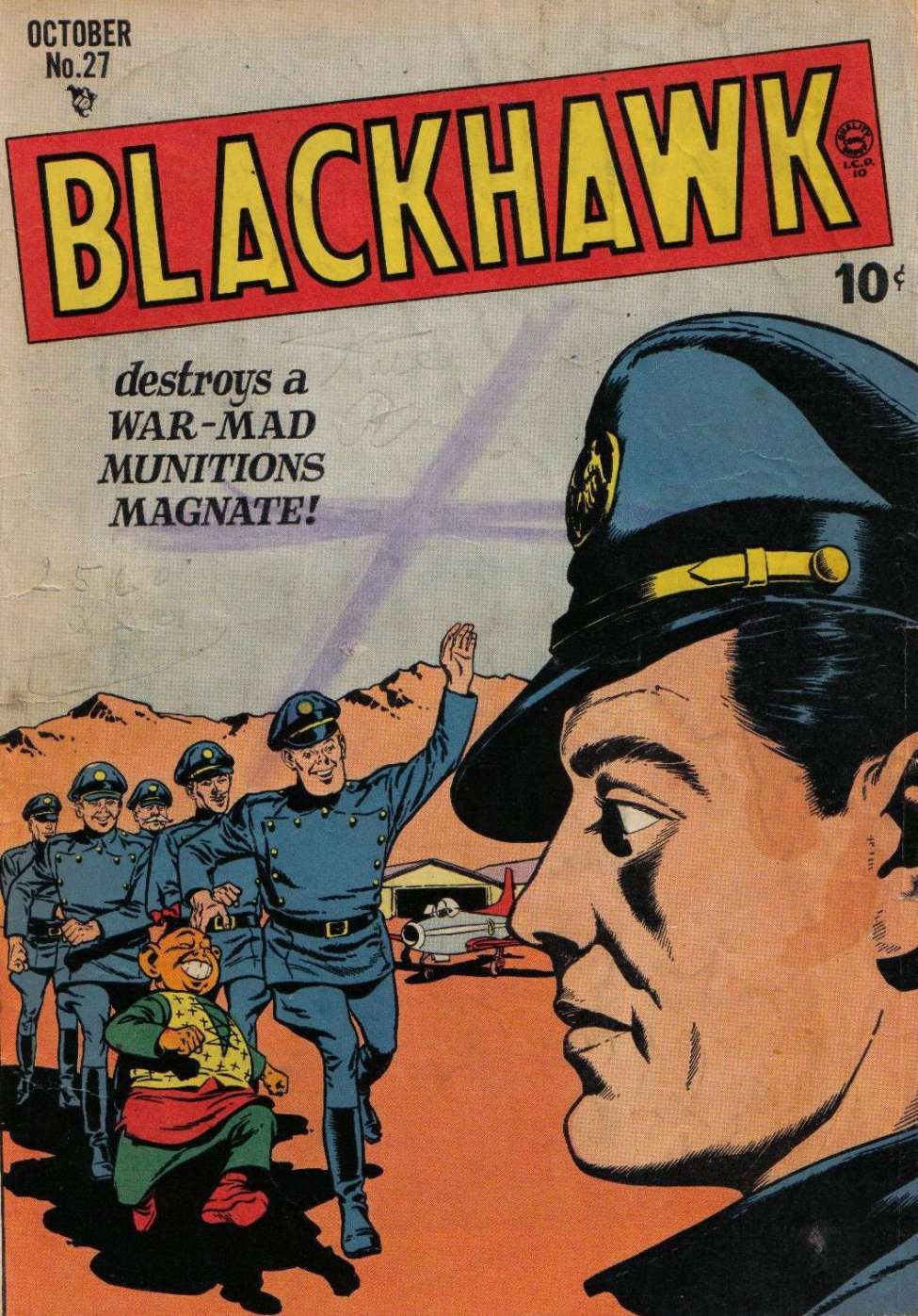 Comic Book Cover For Blackhawk 27