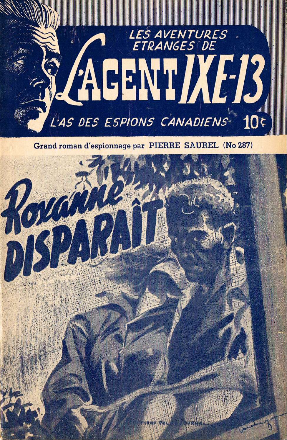 Book Cover For L'Agent IXE-13 v2 287 - Roxanne disparaît