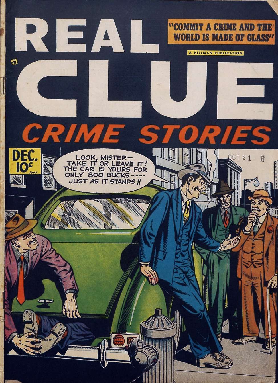 Book Cover For Real Clue Crime Stories v2 10