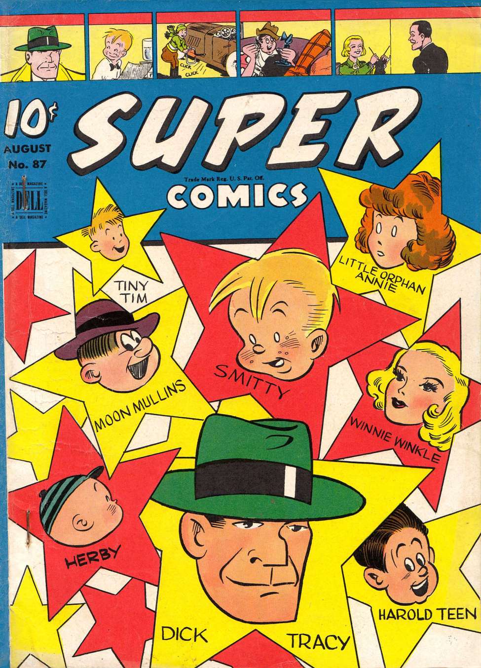 Book Cover For Super Comics 87
