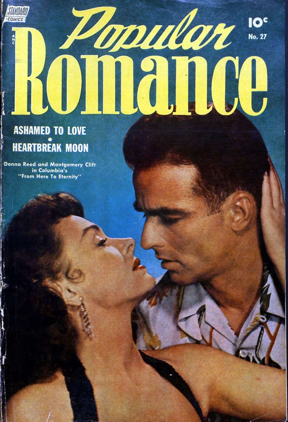 Comic Book Cover For Popular Romance 27