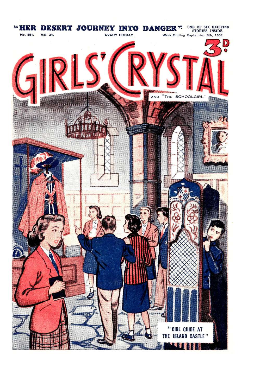 Book Cover For Girls' Crystal 881 - The Idol of the Holiday Camp