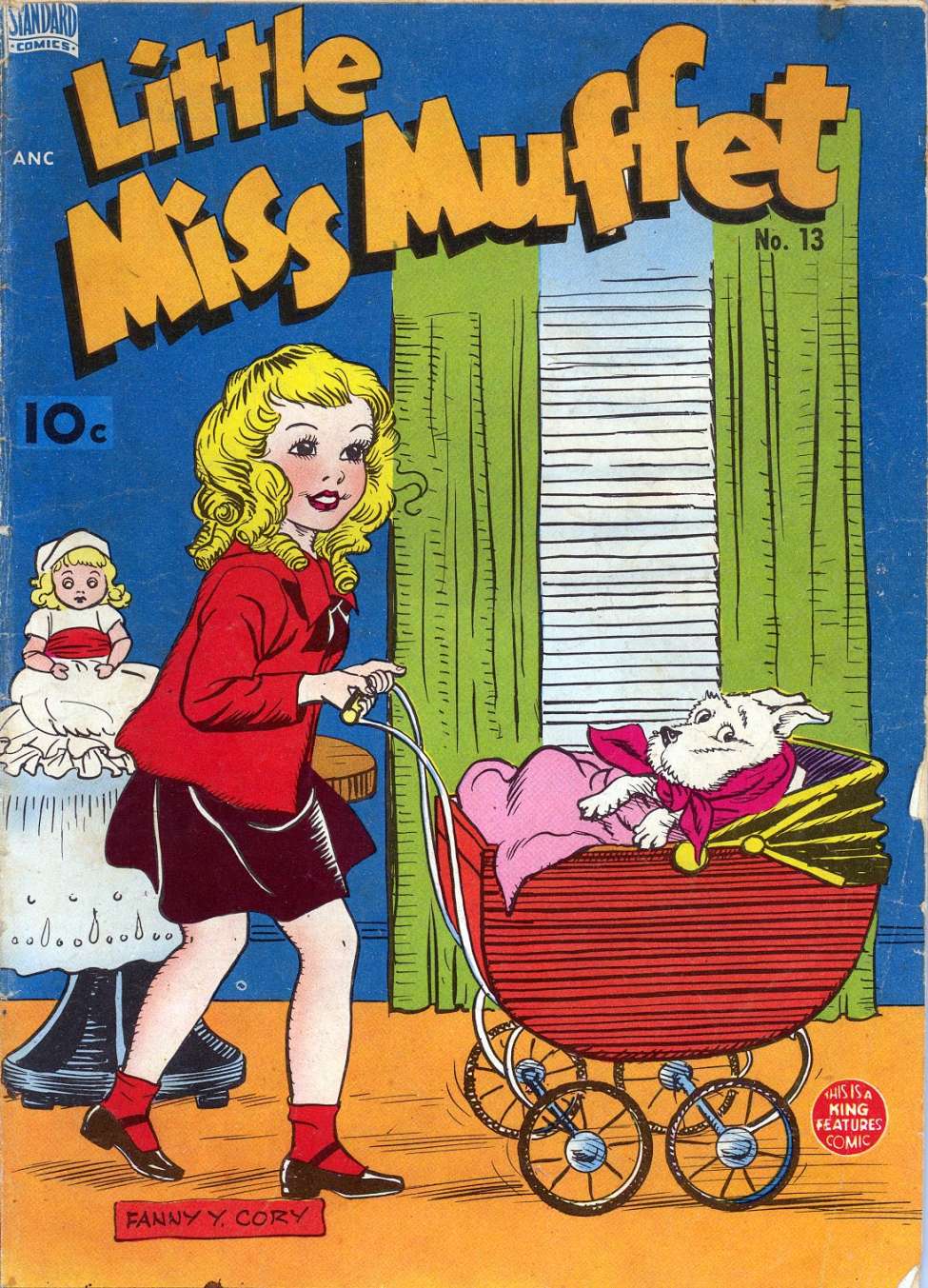 Book Cover For Little Miss Muffet 13