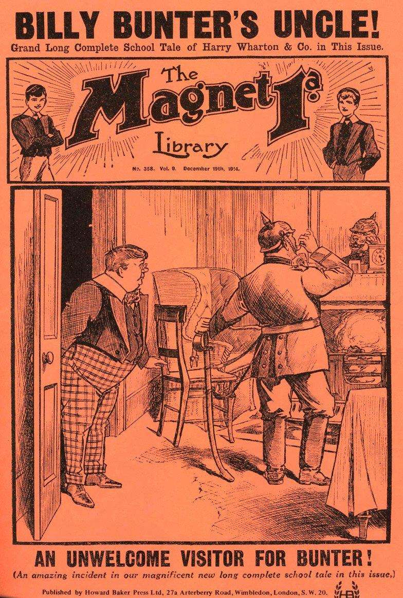 Book Cover For The Magnet 358 - Billy Bunter's Uncle