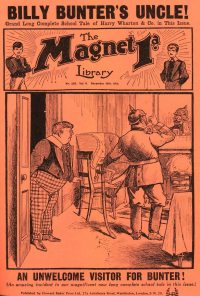 Large Thumbnail For The Magnet 358 - Billy Bunter's Uncle