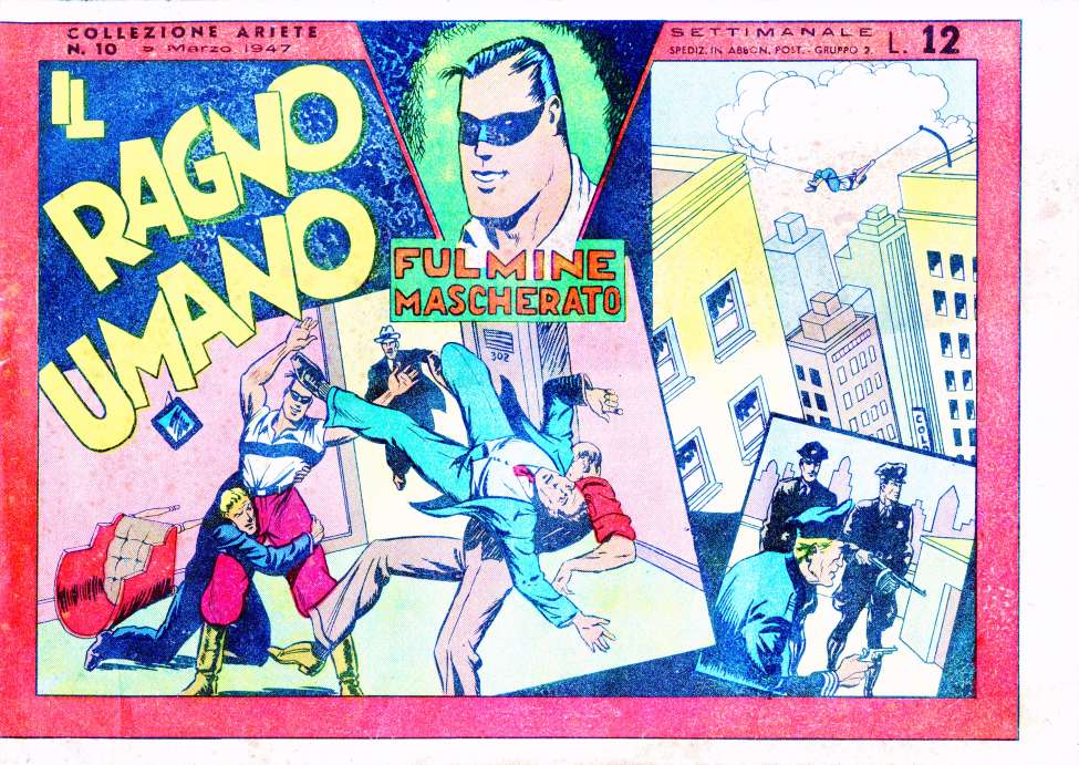 Comic Book Cover For Fulmine Mascherato 10 - Il Ragno Umano