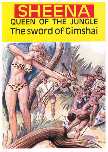 Book Cover For Jungle Stories v5 11 - Sword of Gimshai - Joseph W. Musgrave