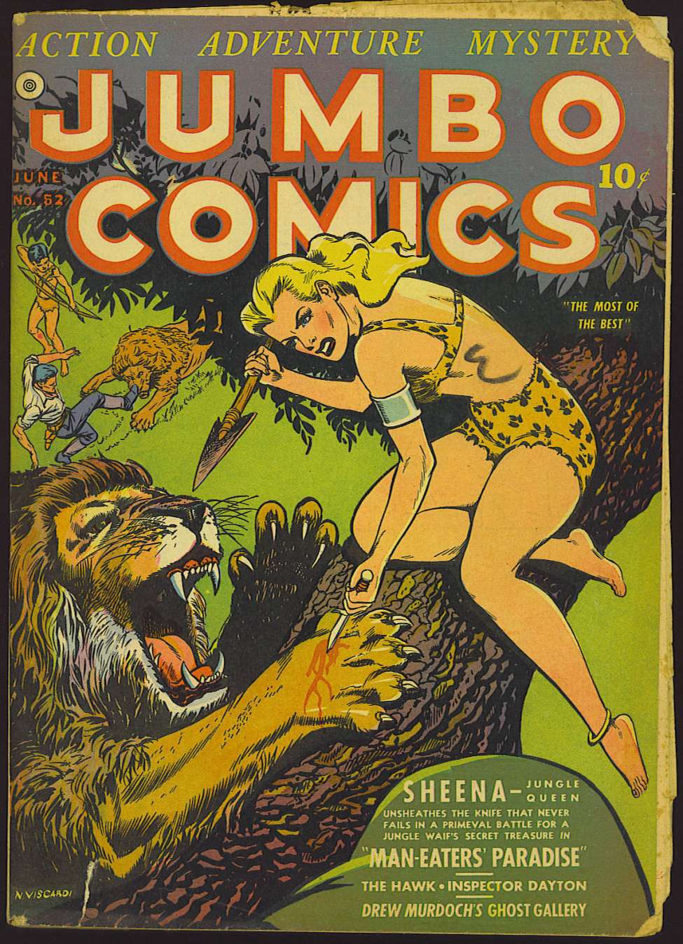 Book Cover For Jumbo Comics 52