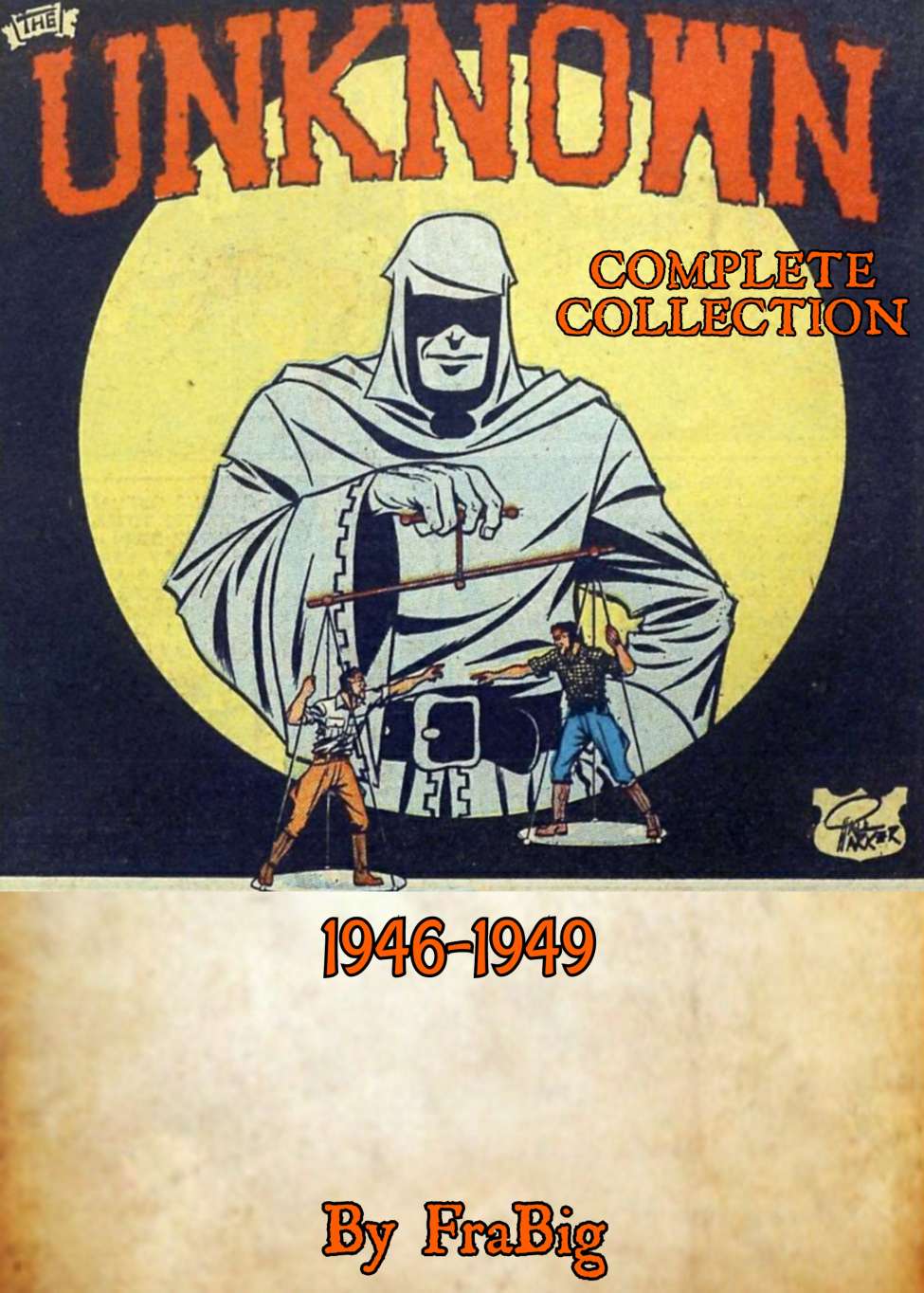 Comic Book Cover For The Unknown Complete Collection