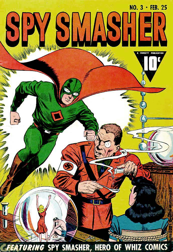 Comic Book Cover For Spy Smasher 3
