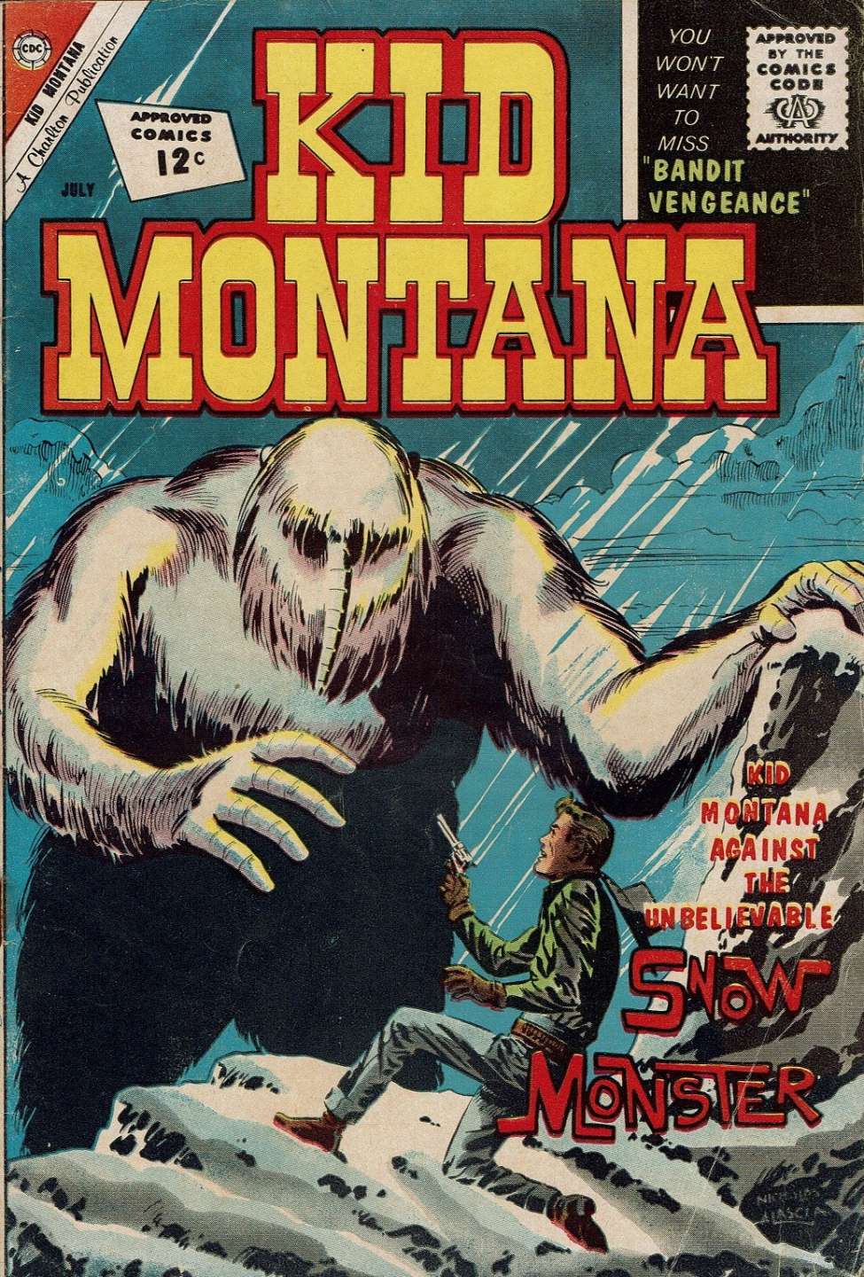 Comic Book Cover For Kid Montana 35