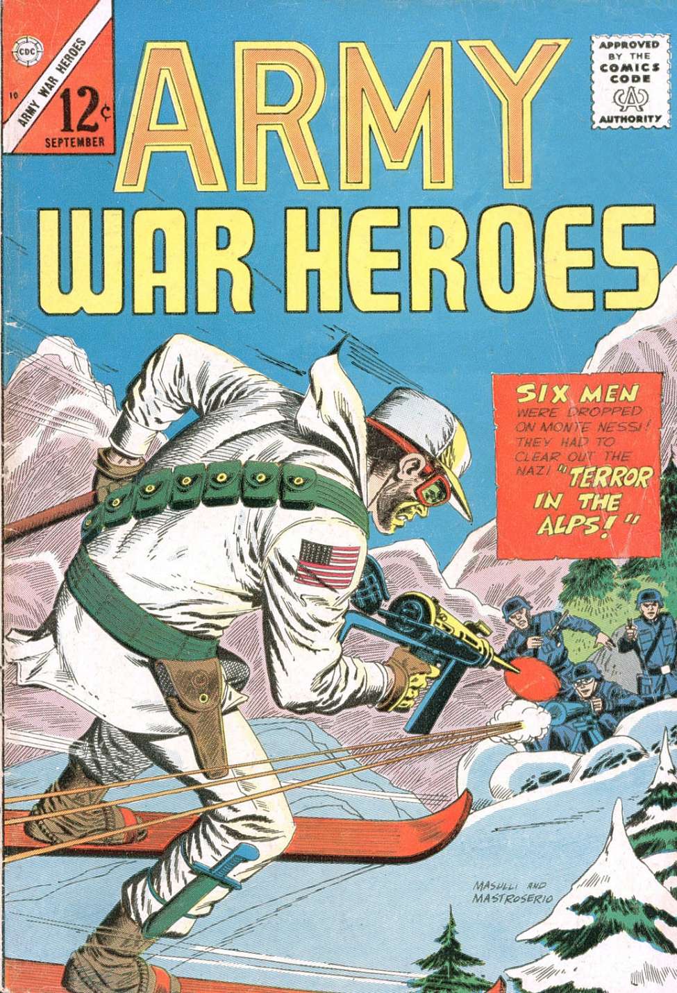 Book Cover For Army War Heroes 10