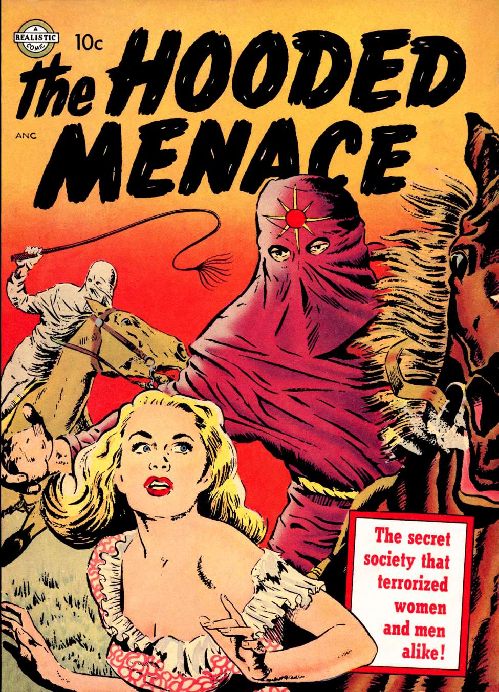 Comic Book Cover For Hooded Menace (nn)