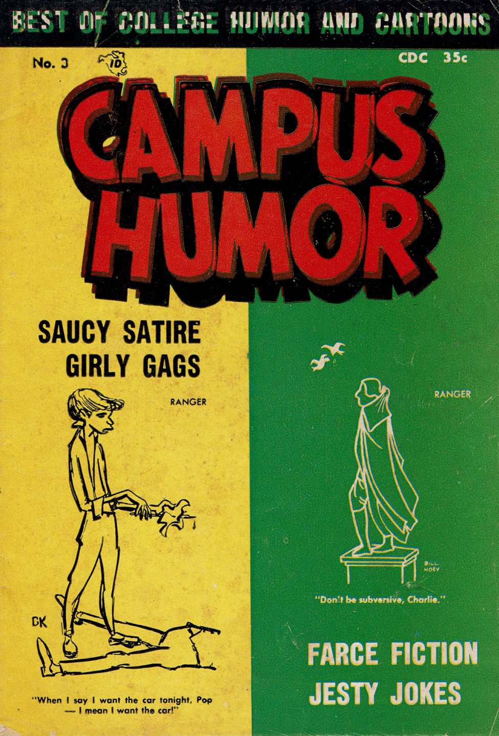 Book Cover For Campus Humor 3