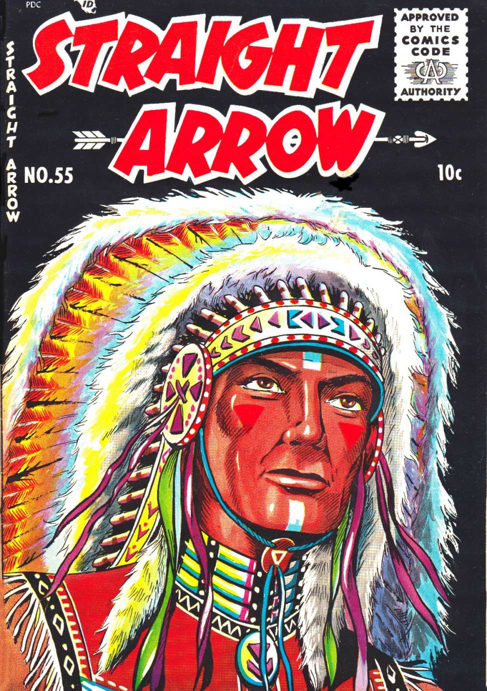 Comic Book Cover For Straight Arrow 55