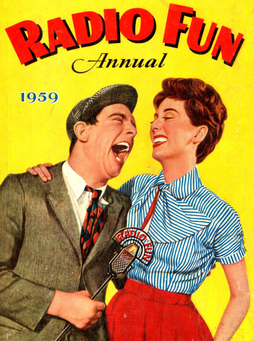 Comic Book Cover For Radio Fun Annual 1959